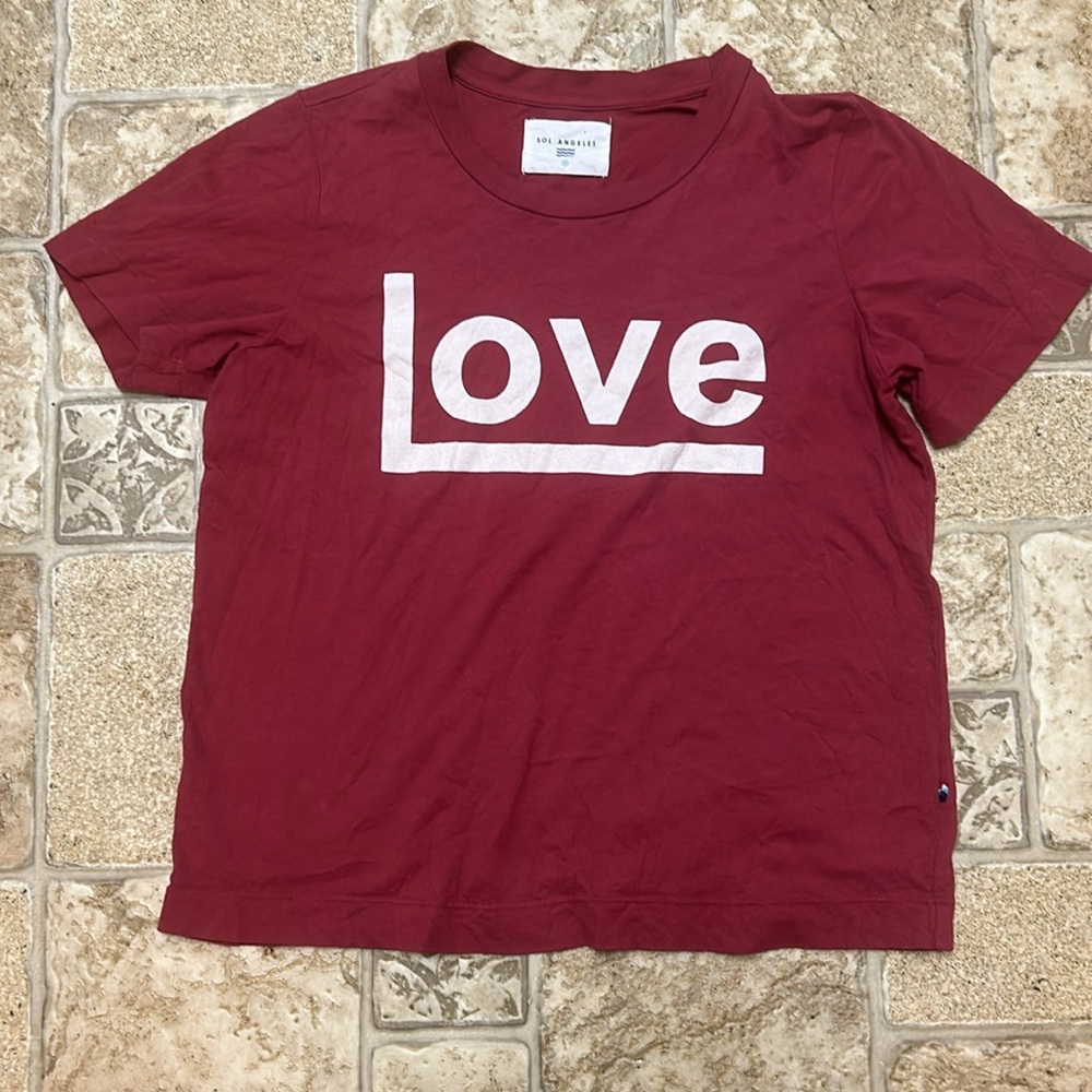 SOL Angeles LOVE  Tee shirt - Picture 2 of 5
